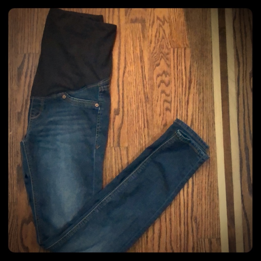 H & M Mama Super Skinny Jeans (Maternity)